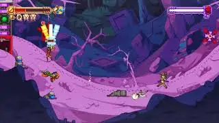 Agent Black boss fight (Iconoclasts)