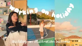 Keep going ✿ Illustrating for WWF, working on holiday, building an illustration career