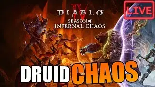 Diablo 4 Season 10 has BEGUN! Let the DRUID Chaos FLOW!