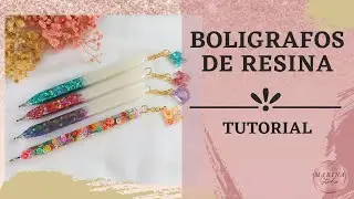 COMO HACER BOLIGRAFOS DE RESINA EPOXI, TUTORIAL PASO A PASO