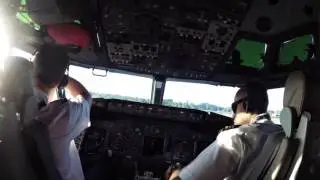 Jumpseat Safair flight from Johannesburg to Port Elizabeth