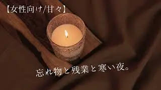【甘々/キス】忘れ物と残業と寒い夜【女性向けシチュエーションボイス】