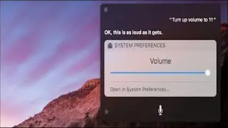 How to Control System Settings with Siri in macOS Sierra