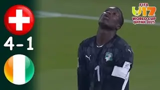 C&ocirc;te d&rsquo;Ivoire U17 vs Switzerland U17 Highlights | FIFA U17 World Cup 2025 | 4-11-2025