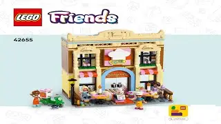🐧 LEGO instructions 🐧 Friends 🐧 42655 🐧 Restaurant and Cooking School 🐧