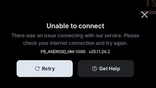 How to fix Unable to connect PB_ANDROID_NM-1000 / PB ANDROID NM 1001 JioHotstar problem 