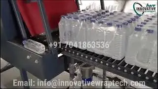Soft Drink Bottle Automatic Shrink Wrapping Machine Manufacturer in India | PET Bottle Packing