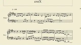 croiX　ピアノアレンジ