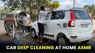 Detailed Car Wash at Home 🧼🚗 | Satisfying ASMR Car Cleaning | Pure Raw Sounds 😍🎧