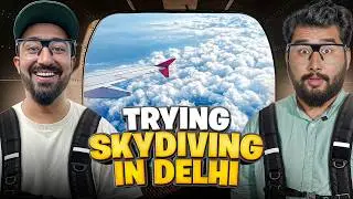 Trying SKYDIVING IN DELHI | Ft. Antil & Neeraj | The Urban Guide