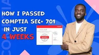 I Passed the CompTIA Security+ Exam (Sec+ 701) in Just 4 Weeks!