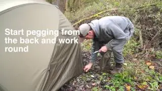 Карповая палатка FOX Supa Brolly System 60 MK2. Инструкция