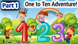 Bachon kaly funny Cartoon||Cartoon friends as they count from One to Ten|| One to Ten Adventure ....