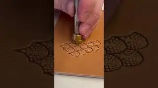Bubble Scale Sergey Stamp - Leather Tool
