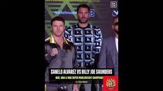 Billy joe Saunders And Canelo FINAL FACE TO FACE!!! #CaneloSaunders