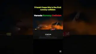 Runway Collision 😥😥| #aviation #plane #avgeek #planecrash #edit #shorts