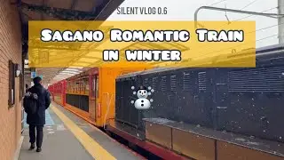 silent vlog 0.6. Kyoto: Sagano Romantic Train | Sagano Scenic Railway