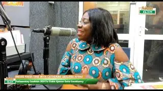 Time with Catherine Afeku, Parliamentary Candidate 2024 For Evalue Ajomoro Gwira Constituency