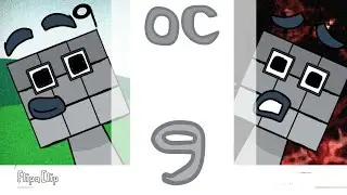 mY Sprunki OC Numberblock lore 9 от @Numberblocks
