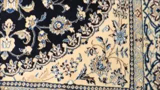 Persian rug - Isfahan -  silk / wool / cotton - 4' 11