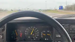 1988 Saab 900 Driving Video