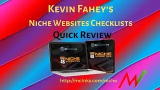 Niche Websites Checklist Review & Bonus