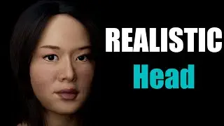Creating a Realistic 3D Female Head | Sculpting Timelapse in ZBrush #3dsculpting #3dart #3dmodeling