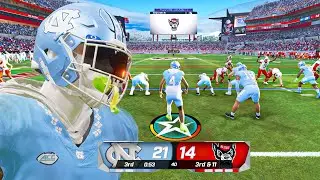 МОЙ ИГРОК НОСИЛА ЛЫЖНУЮ МАСКУ! NCAA Football 24, эпизод 7