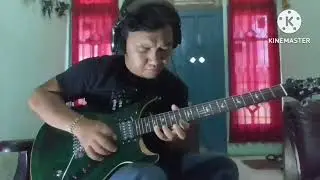 Ed Sheeran - Shape Of you - Solo Dragon force ft Pellek Cover guitar - By Agam Skdj Tanjung Tabalong