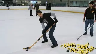 Mac Learns How To Shoot a Puck - Its Always Sunny in Philadelphia