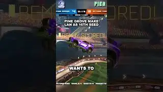16th Seed Makes LAN! ⚽️ Pine Grove #rocketleague #competitivegaming #gaming