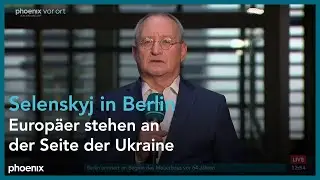 Erhard Scherfer zum Besuch von Wolodymyr Selenskyj in Berlin am 13.08.25