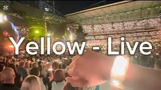 BEST QUALITY COLDPLAY YELLOW - LIVE AT MELBOURNE NIGHT 3