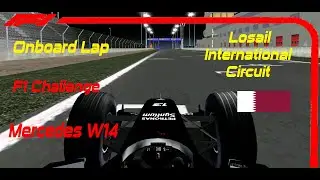 Mercedes W14 - Onboard Lap - Losail International Circuit - F1 Challenge