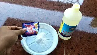 Cleaning Acid vs Rin Washing Power Test - Desi Experiment