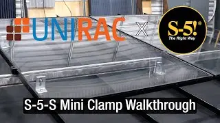 How to Install Unirac SOLARMOUNT on Standing Seam Metal Roofing
