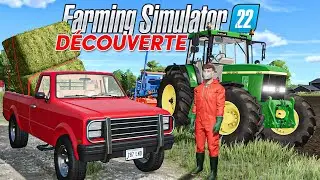 Farming Simulator 22 FR | D&eacute;couverte du jeu ! (2 Maps, Concession, Construction...)