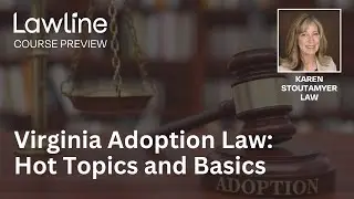 Virginia Adoption Law: Hot Topics and Basics Presented by Karen Stoutamyer Law (Preview)