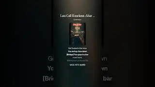 Last Call Knockout Altar Of Fate 2026 YouTube Remastered