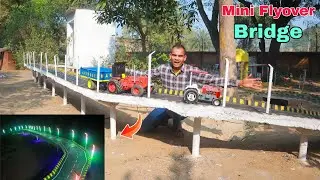 I Build A Mini Flyover Bridge || mini concrete bridge model