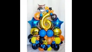 Naruto Themed Marquee Balloon