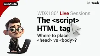 WDX180 - Week 01 - Q&A - The HTML script tag and its placement