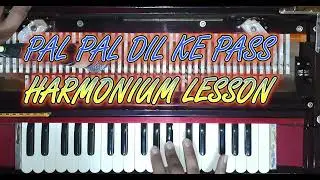 😊 Pal Pal Dil Ke Paas | Harmonium lesson 🎶 😊 singer mount mullick | kishore kumar songs