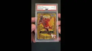 1998 Fleer Tradition Playmakers Theatre Michael Jordan /100 #9 PSA 10 GEM MINT