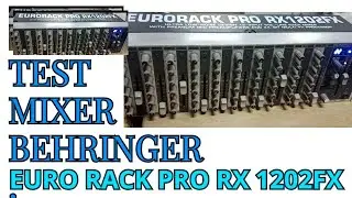 MIXER BEHRINGER EURORACK PRO RX 1202FX