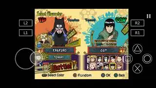KANKURO VS SHINO !! NARUTO SHIPPUDEN ULTIMATE NINJA 5 #narutoshippuden #games #aethersx2 