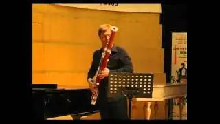 Matthias Racz.International Bassoon Festival 2009 Tansman Sonatine für Fagott und Klavier.avi