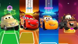 🎮 Epic Tiles Hop Moment – McQueen & Friends