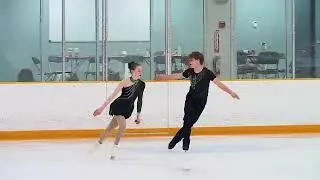 Elizabeth Hansen & Hudson Lewis&nbsp;| Novice Pairs Short Program | 2026 Midwestern Sectional Singles&nbsp;- U