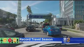 LAX Officials Predict Record Travel Season As TSA Agents Work Without Pay During Gov. Shutdown